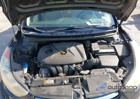 2013 Hyundai Elantra Gls из США, поврежденный, VIN 5NPDH4AE3DH289301